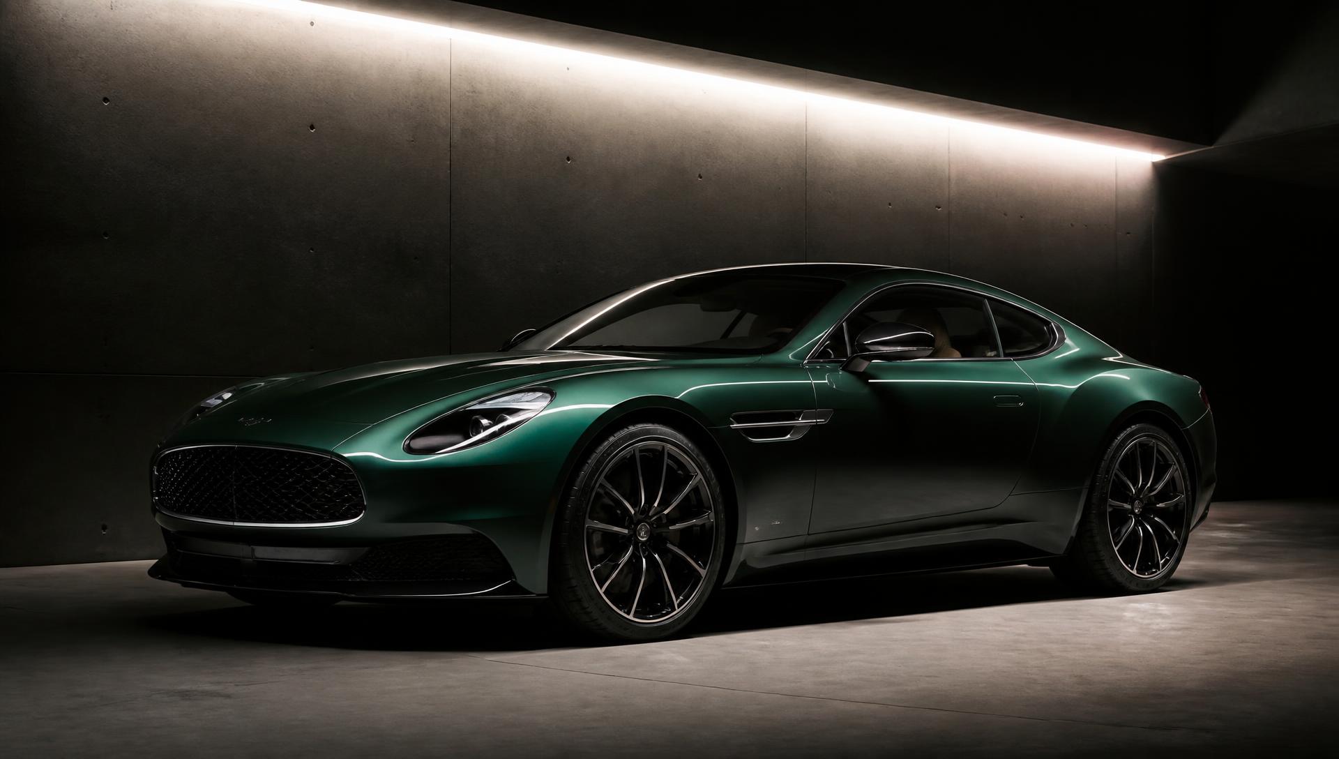 A luxury sports coupe under showroom light at SEVEN Car Lounge